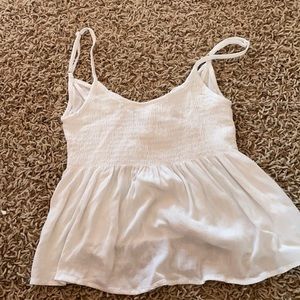 CUTE FLOWY LA HEARTS CROPPED TANK TOP